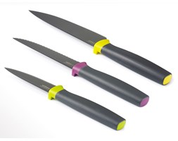 Zestaw 3-ech noży ELEVATE, kolorowe - JOSEPH JOSEPH - DECOSALON - Zakupy bez ryzyka