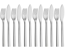 Zestaw 12cz. sztućców do ryb Nuova - WMF - DECOSALON - Zakupy bez ryzyka