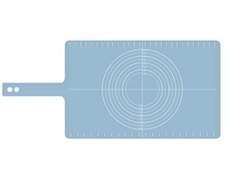 Silikonowa stolnica z podziałką Opal, niebieska - Joseph Joseph - DECOSALON - Zakupy bez ryzyka