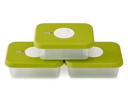 Zestaw 3 pojemników z datownikiem DIAL - Joseph Joseph - DECOSALON - Zakupy bez ryzyka