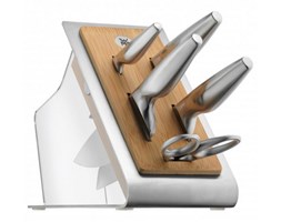 Zestaw noży w bloku Chef's Edition 6 cz. - WMF - DECOSALON - Zakupy bez ryzyka