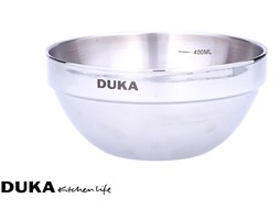 Stalowa misa z podziałką 400 ml