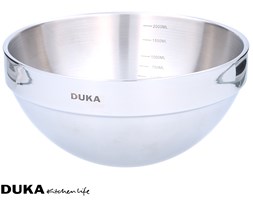 Stalowa misa z podziałką 2000 ml