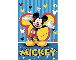 Jerry Fabrics Koc Mickey Mouse 120x150cm, BEZPŁATNY ODBIÓR: WARSZAWA, WROCŁAW, KATOWICE, KRAKÓW!