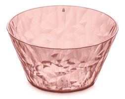 Miseczka CRYSTAL 2.0 - kolor różowy / przeźroczysty, 0,7 l, KOZIOL