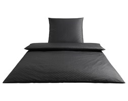 Pościel satynowa Elegante Cronos Black 100% bawełna