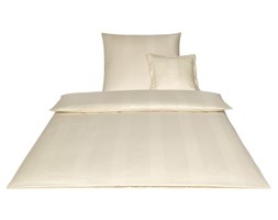 Pościel satynowa Elegante Canova Cream 100% bawełna