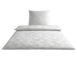 Pościel satynowa Elegante Esperanto White 100% bawełna