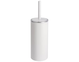 Pojemnik na szczotkę INCA WHITE + szczotka WC, WENKO