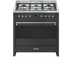 Kuchnia wolnostojąca Smeg z płyta gazową 90 cm, kolekcja Classica A1A-9
