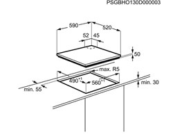 Płyta Electrolux EGD6576NOK