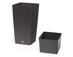 PROSPERPLAST Doniczka PROSPERPLAST Rato Square DRTS325-440U Umbra 19514