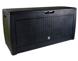 PROSPERPLAST Skrzynia ogrodowa PROSPERPLAST Boxe Matuba S433 Antracyt BOXE MATUBA S433