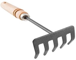BIOWIN Grabki BIOWIN metalowe z drewnianą rączką 703018 703018