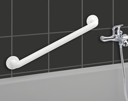 Poręcz pod prysznic, do wc - uchwyt łazienkowy SECURA, 64,5 cm, biały, WENKO