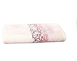 Ręcznik Bawełniany Frotte 70x140 Rosso Krem 500g.