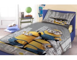 Pościel Dziecięca 160x200 Minionki 05