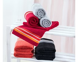 Ręcznik Bawełniany Frotte 70x140 Trio Pomarańczowy