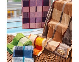 Ręcznik Bawełniany Frotte 70x140 Neptun Pomarańcz 550g.
