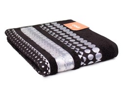 Ręcznik Bawełniany Frotte 50x90 Silver Black