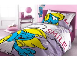 Pościel Dziecięca 160x200 Smurfy 03