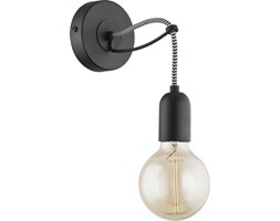 Lampa oprawa ścienna kinkiet TK Lighting Qualle 1x60W E27 czarna 1519