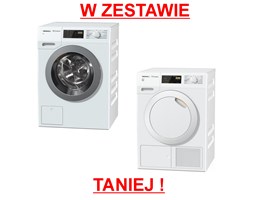 MIELE WDB 030 WCS - TDB 230 WP - Zestaw: pralka + suszarka. Autoryzowany dystrybutor. Zapraszamy do Miele Brand Store.