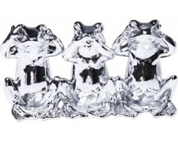Figurka dekoracyjna Crazy Frogs Trio