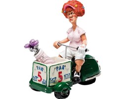 Figurka dekoracyjna Golfer Lady