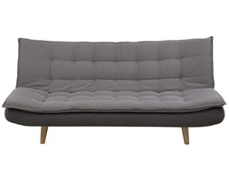 Sofa rozkładana Gozzano szara na nóżkach szer. 195 cm