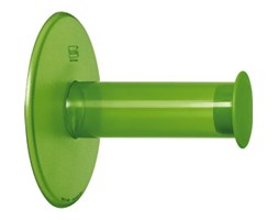 Wieszak na papier toaletowy Plug'N Roll zielony