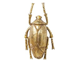 Dekoracja ścienna Plant Bug złota