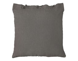 Lniana poduszka w kolorze taupe - HK Living