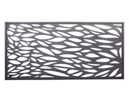 Moduł dekoracyjny Blooma aluminiowy 88 x 179 cm szary