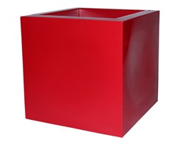 KUBE GLOSS 40x40/40 - czerwony półpołysk / orient red