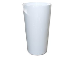 TUIT 33/61 cm z wkładem - biała połysk