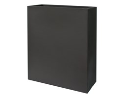 Donica prostokątna wysoka KUBE CASETTA TOWER 70x30/90 - czarny perła (grafit)