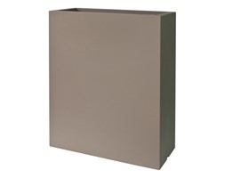 Donica prostokątna wysoka KUBE CASETTA TOWER 70x30/90 - taupe