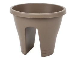 Doniczka CORSICA FLOWER BRIDGE 30 - taupe