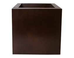 KUBE GLOSS 40x40/40 - brąz półpołysk / rust
