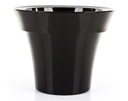Donica MISIA 60/48 cm - czarny lakierowany