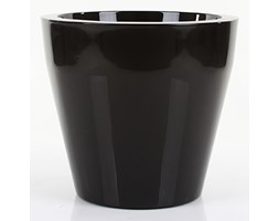 Donica NISCAL 37/34 cm - czarny lakierowany