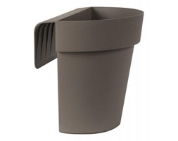 Doniczki balkonowe UP 25x20/23 cm - taupe