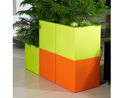 KUBE 40x40/40 - zieleń wiosenna / acid green
