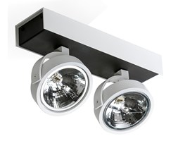 Lampa sufitowa Azzardo MAX II GM4206 BK/WH-12V