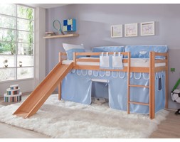 Łóżko bukowe antresola Wendy 17 90x200