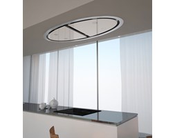 NORTBERG Skyline 120 okap sufitowy białe szkło - DOSTAWA GRATIS