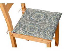 Dekoria Siedzisko Karol na krzesło, kolorowe rozety, 40 × 40 × 3,5 cm, Comics