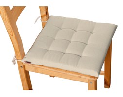 Dekoria Siedzisko Karol na krzesło, melanżowy jasy beż, 40 × 40 × 3,5 cm, Madrid