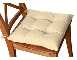 Dekoria Siedzisko Jacek na krzesło, melanżowy słomiany beż, 38 × 38 × 8 cm, Madrid